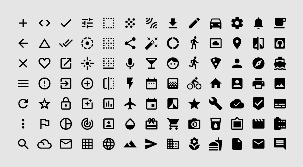 Material Icons by Google
